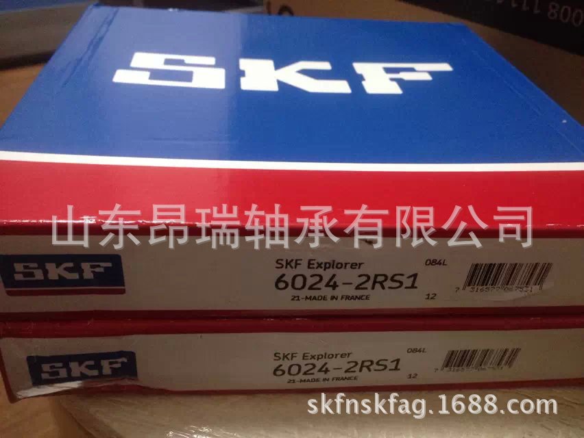 瑞典SKF 6024-2RS1深沟球轴承6024-2Z/C3高温轴承钢