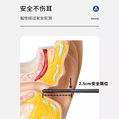 Adhesive Ear Candles Disposable Earwax Removal Candle Ear Picks for Adults and Children Safe Ear Cleaning Ear Scoop Cotton Swab Stick