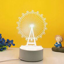 3dĦ��݆Сҹ��������˯���o�۴��^��led���ܟ���Ů������usb