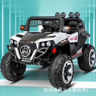 Детский электромобиль 4WD с сиденьем пульт качели 1–6 лет