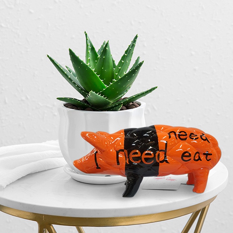 Taburete con Forma de Animal de Resina Decorativo Multifuncional para Hotel y Hogar