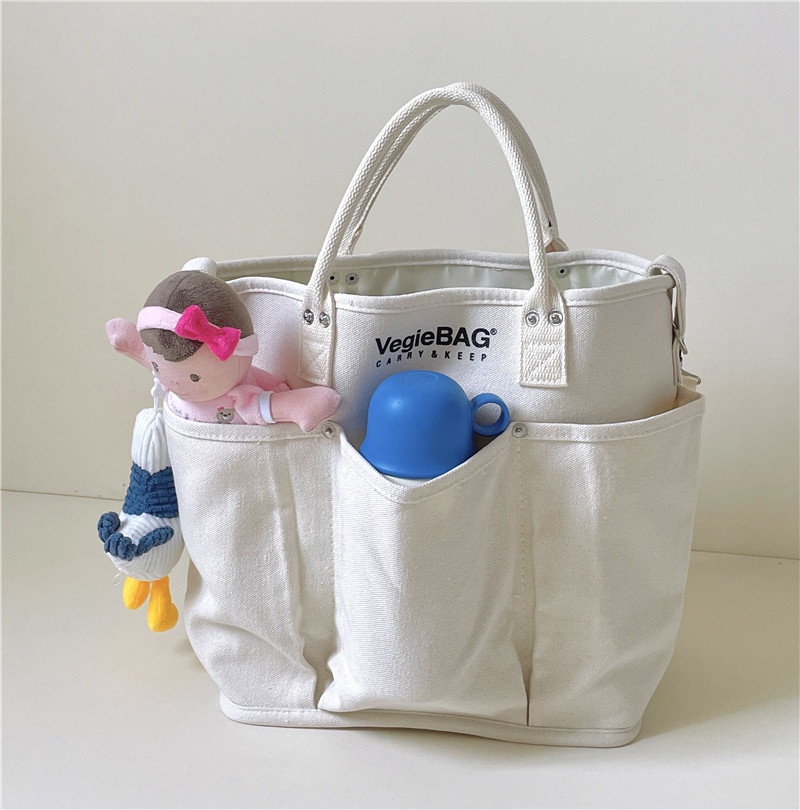 Japanese mommy bag, large capacity, lightweight multi-functional handbag for going out, crossbody bag, women's shoulder tote bag, mother and baby bag