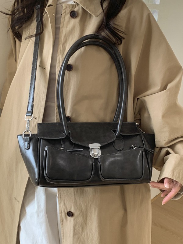Bolso de mujer transfronterizo nuevo retro bolso de mano gran capacidad de piel de cera de aceite alta sensación de mochila de viaje universal