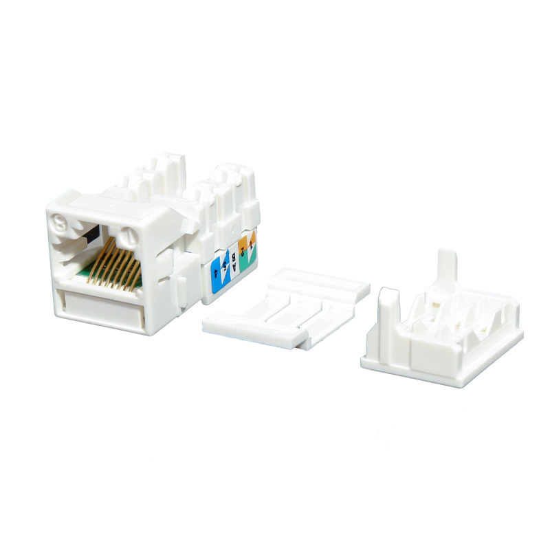 供应超五类非屏蔽模块 cat5e 网络模块RJ45 康普款型接口信息模块