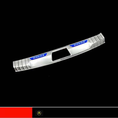 Dekorativ pedal başlıqları | Sill Strip Fathead Fish Business - sku61-25s-28t-silver-titanium-blue-label-built-in-trunk-guard-1-piece