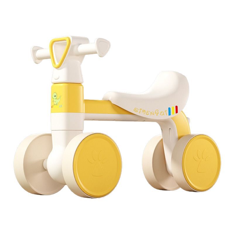 Niños de 1 a 3 años de edad, scooter de equilibrio, scooter para niños sin pedales, scooter para bebés de cuatro ruedas, juguetes para bebés para niños