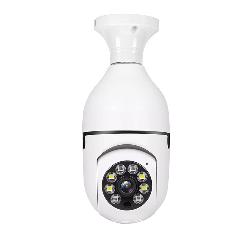 Bulb Camera 2MP360 Rotating wifi wireless camera High-Definition full-color night vision monitor Towell undefined