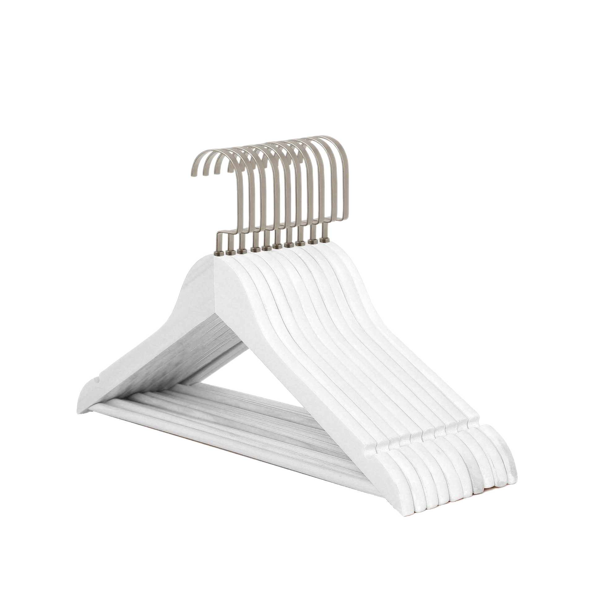 P66 percha de madera blanca tienda de ropa de madera hotel de comercio exterior percha de ropa percha de pantalones percha de ropa percha