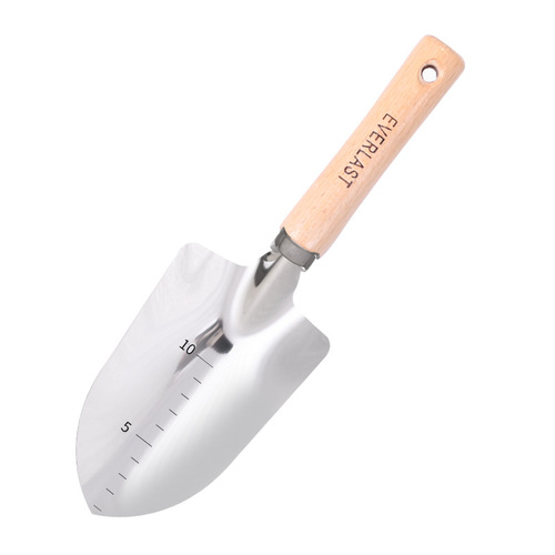 Stainless steel shovel, thickened flower shovel, gardening tool, small shovel, loose soil, vegetable garden shovel, household flower gardening shovel