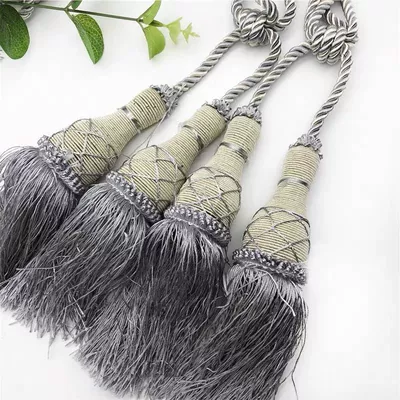 Trailer rope/net/strap: tie ball tie rope tie - one-5-pairs-tennis-gray