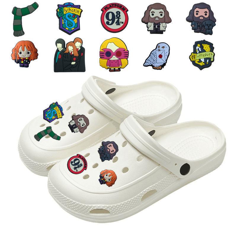 Cross-border Hole Shoes Shoe Buckle Harry Potter Removable Shoes Shoes Flower Shoes Holiday Party Cross-border Hot Sale PV