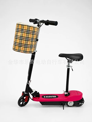 adult mobility vehicle, Qatlanan elektrik skuterlər - pink