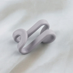 Factory-direct, thickened wardrobe organizer S-shaped hanger with connecting hooks—perfect for stacking and maximizing storage space in your closet!