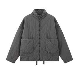 2024秋wish亚马逊eBay绗棉长袖款棉服棉衣