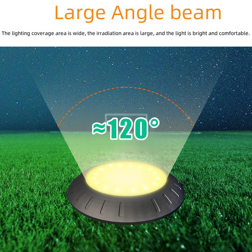 LED lawn lights outdoor courtyard landscape lights solar waterproof villa community garden lights seven-color atmosphere decorative