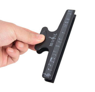 Factory Musical Instrument Wholesale Piano Music Score Clip Music Score Clip Book Clip Note Staff Fixation