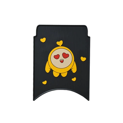 No.9 Q70c special-purpose electric vehicle and motorcycle foot mat, waterproof, dirt-resistant, thickened, durable, modified foot mat (Electric vehicle foot mat) - yellow-model