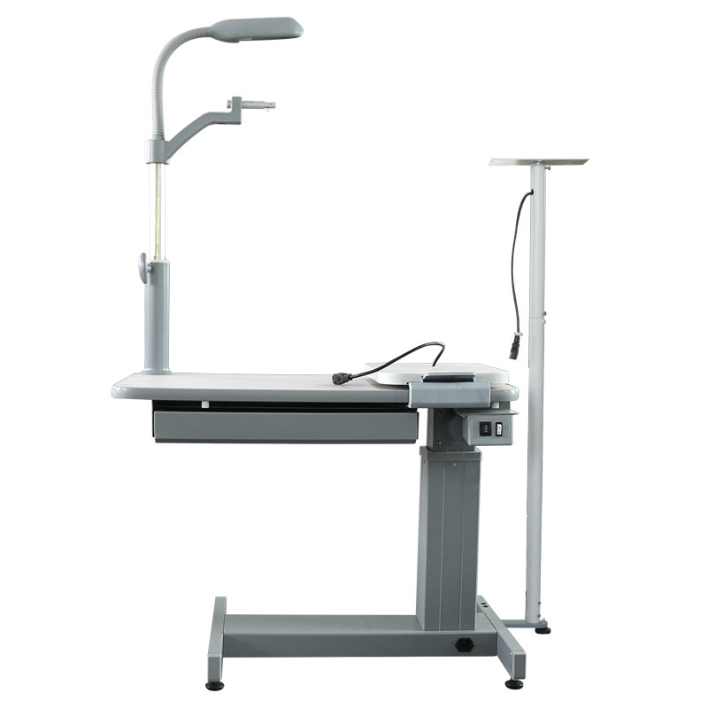 Equipo de Optometría Weizhen WS-280A mesa de Optometría completa mesa de combinación pequeña mesa de elevación eléctrica Mesa deslizante