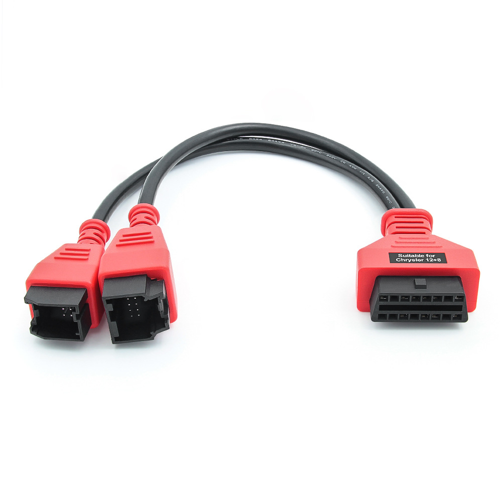 12+8Pin 30cm+ Obd Cable Sgw Sgm for Chrysler Jeep Dodge Fca