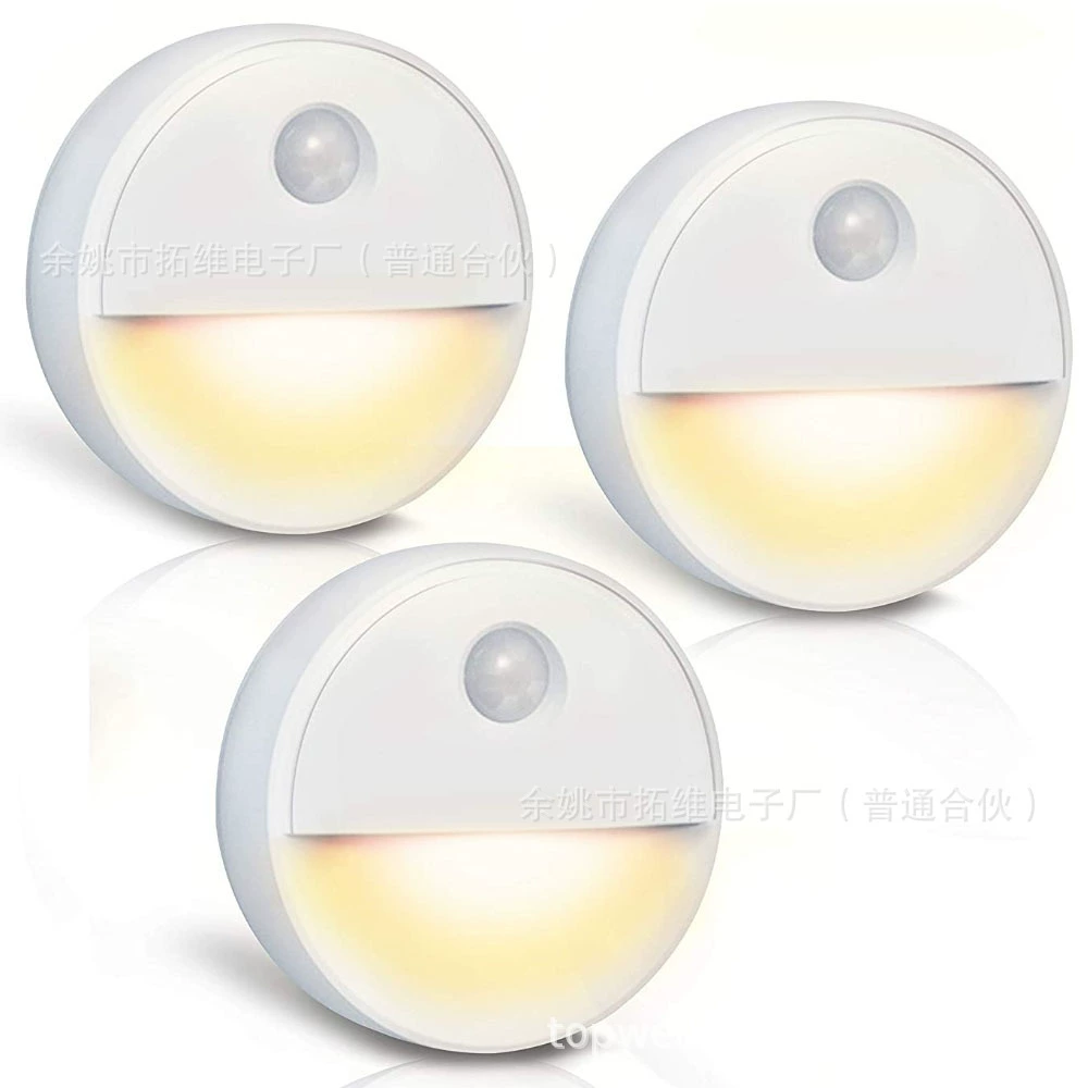 Беспроводной светодиодный ночник на батарейках с датчиком движения