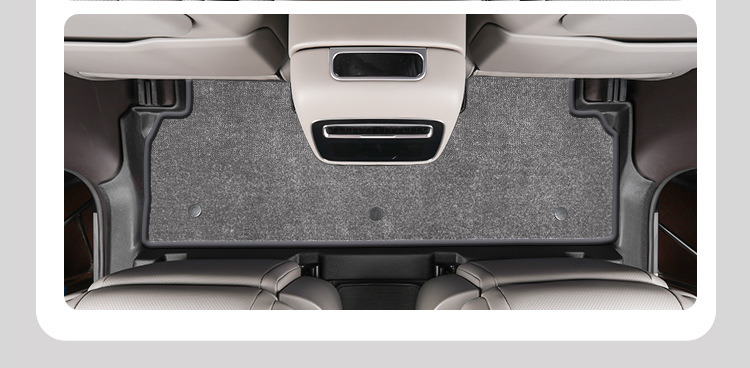 Suitable for Denza N9 full coverage 25-26 model six-seater floor mat modification kit, threshold accessories, interior TPE car floor mats