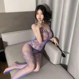 情趣内衣透视提花镂空女性感激情紧身衣易撕扯诱惑大码网衣批发