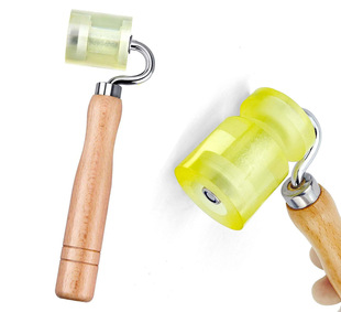 Rubber wallpaper roller edge seam roller flat roller hand roller vinyl roller for installing wallpaper