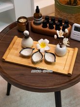 陶瓷精油碟精油盘精油瓶闻香瓶调配盘美容院托盘spa会所工具套装