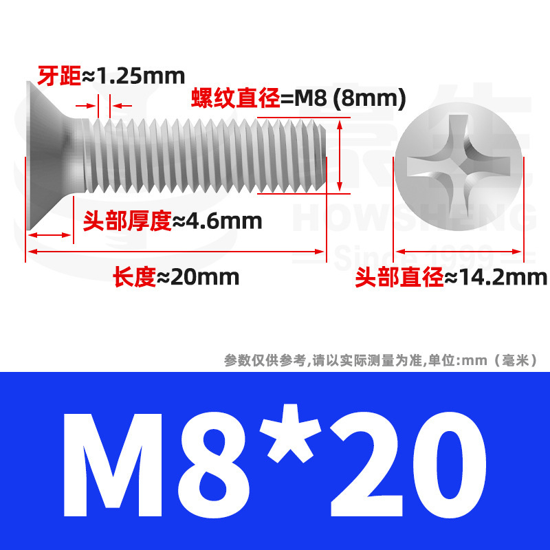 304ステンレスネジのネジの十字溝の平頭のネジのKMの機械の糸の小さいネジのm 2m 3m 4m 5m 6|undefined