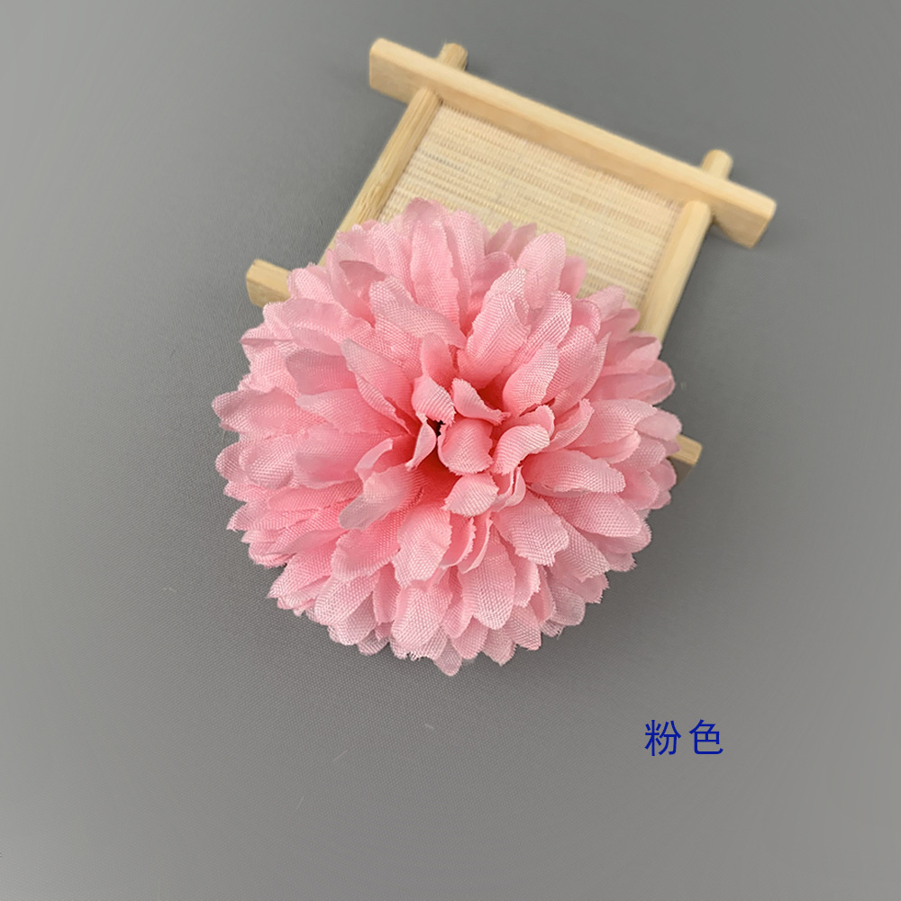 Simulación bola de flores de 7cm boda decoración del hogar al por mayor diy ping pong bola de flores falsas flores de seda fotos