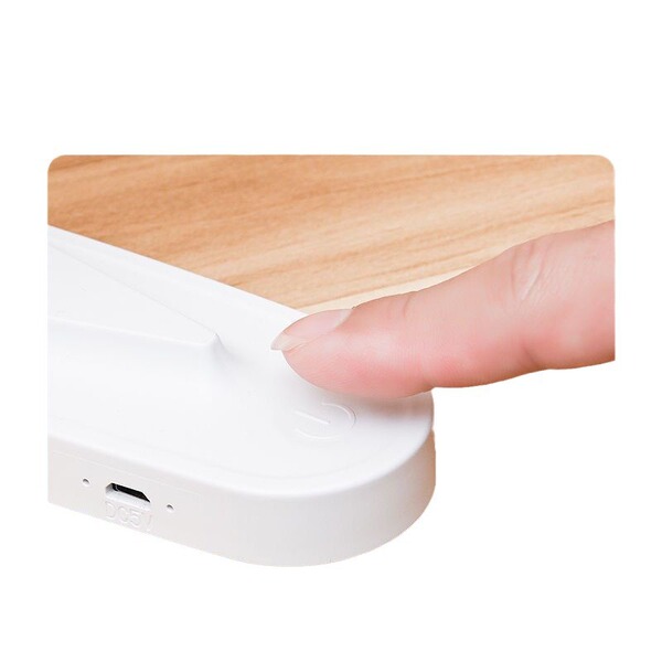 Capacious folding teaching touch table lamp