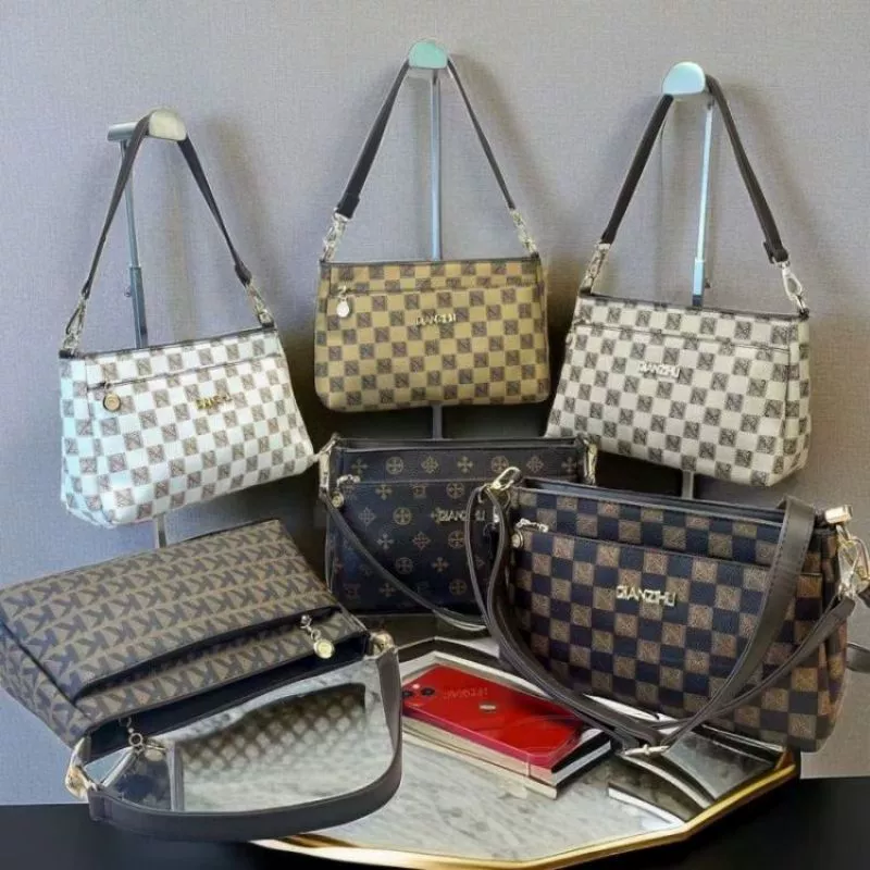 Новая женская сумка Qianzihu: модная повседневная сумка через плечо, универсальная сумка-кроссбоди, кошелек для телефона и мелочи.