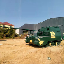 大型户外仿真军事模型装甲车59坦克战斗机自行火炮景区公园展览
