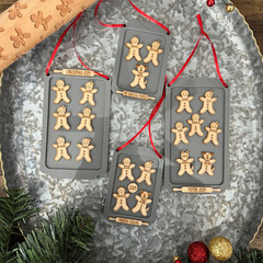跨境新品Gingerbread Family ChristmasOrnament创意圣诞节装饰品