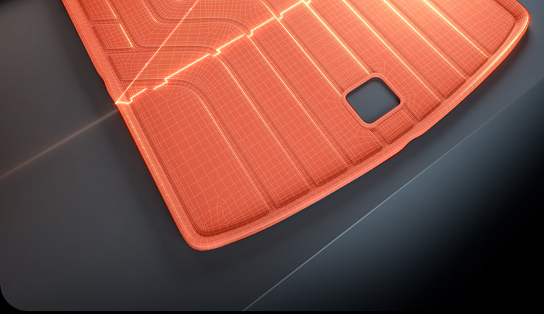 Suitable for Equation Leopard Titanium 7 Trunk Mat Tpe25 New Car Trunk Modification Accessories Floor Mat Supplies