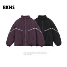 GKSSS美式男女外套宽松棉服冬季保暖加厚面包服情侣装棉衣