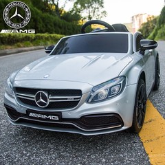 Mercedes-Benz children's electric car four-wheel drive infant toy car remote swing for boys and girls, child sit-in car