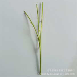 仿真植物仿真花花枝配件 三叉雾莲花枝头 人造花 花杆 大量批发