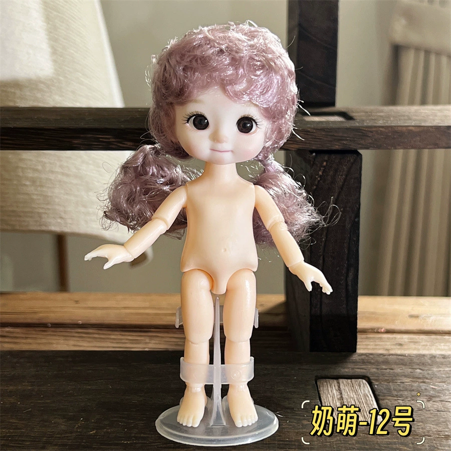 Милая кукла для переодевания, игрушка, 17 см, 3D