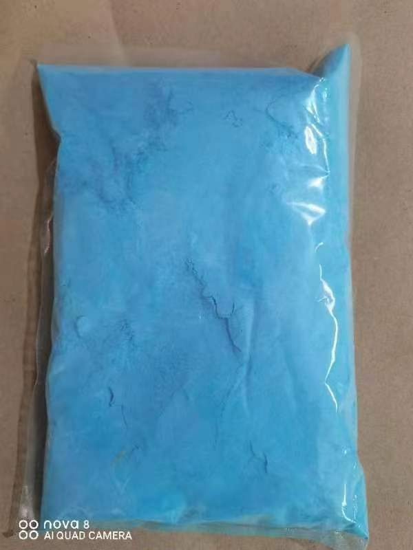 Light blue 100g/pack; color running powder