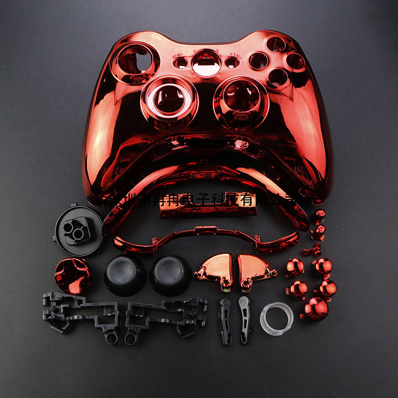 Xbox 360無線外殻ゲームのハンドル外殻のフルセットのシェル材料はすべてのプラスチックの小さいボタンを配合します。|undefined