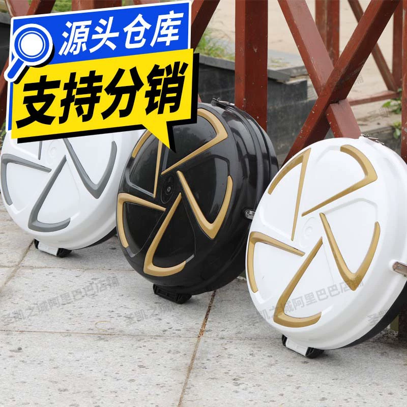 Чехол для запасного колеса электрического трехколесного велосипеда, чехол для запасного колеса четырехколесного автомобиля, корпус задней шины закрытого автомобиля для каравана, аксессуары для электромобилей