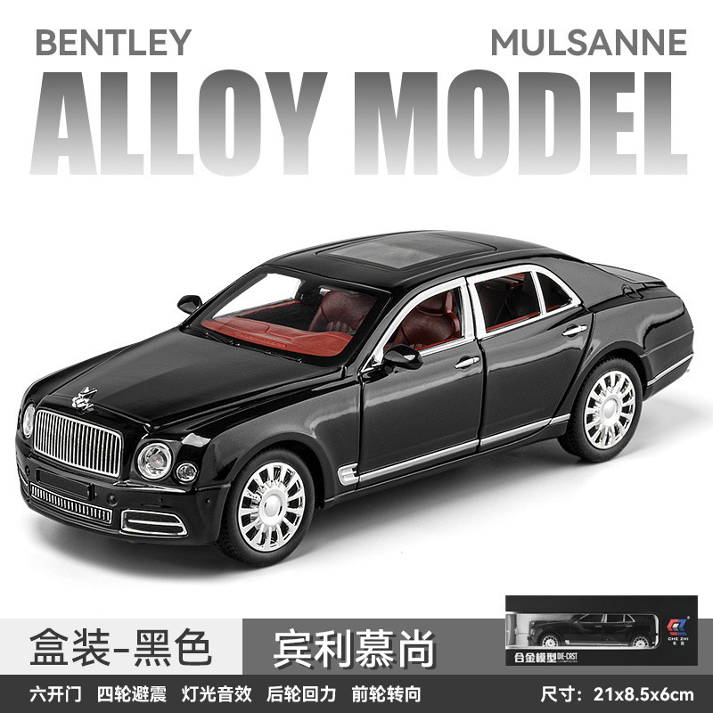 1: 24 Bentley mushang negro