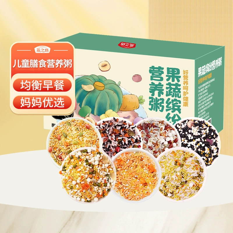 Каша с фруктами и овощами Yanzhifang не является тяжелой в течение 7 дней