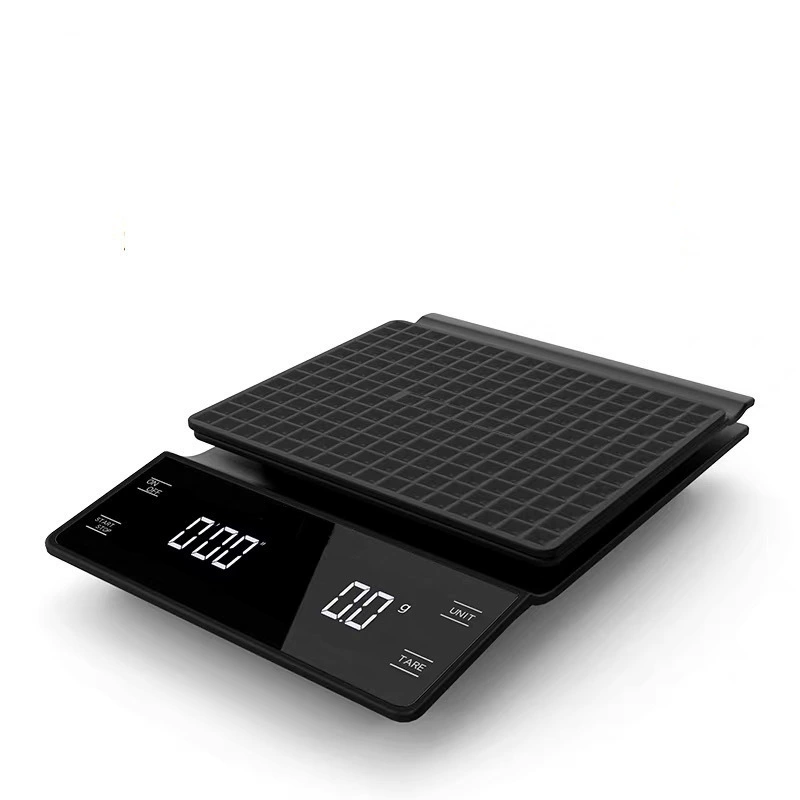 Factory wholesale kitchen 3kg 5kg chronograph coffee scale kitchen scale food scale small portable grams