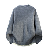 MY7446P522026年秋冬青少年宽松型圆领长袖针织衫运动风格，男装针织衫/毛衣，星座614