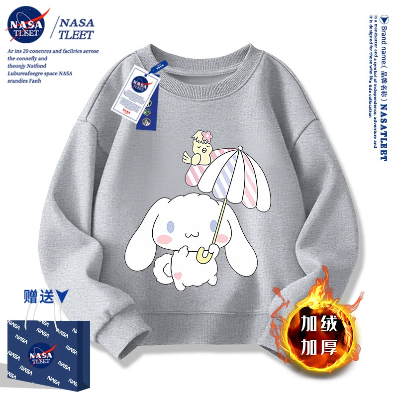 Autumn cartoon cute sweatshirt, oversize