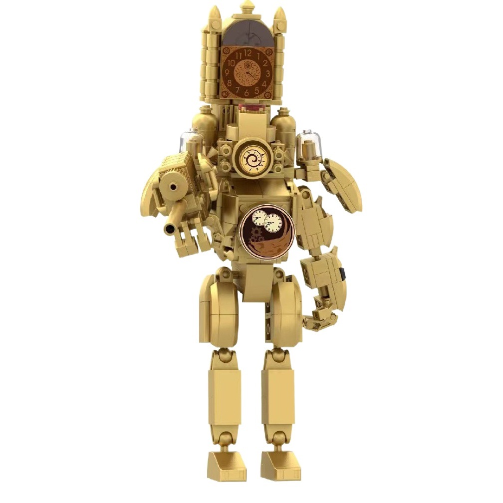 Hombre de vigilancia transfronteriza Titan reloj hombre WC Hombre juguete guerra vigilancia Rey bloques de construcción Titan audio Hombre mano Oficina