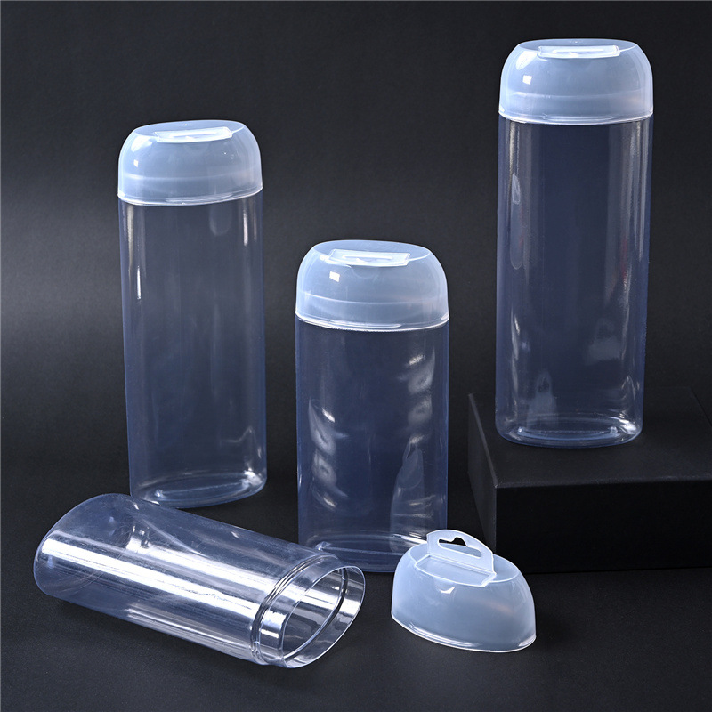 椭圆形毛巾桶运动毛巾筒 塑料日化包装桶 PVC湿巾桶 可指定形状