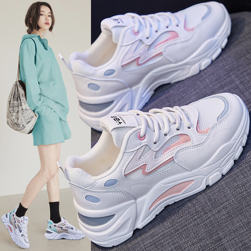 Mesh breathable small white shoes women's shoes 2022 summer new thin mesh shoes comfortable wear-resistant casual summer shoes